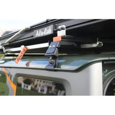 Supports de gouttière pour barres de toit transversales Alu-Cab